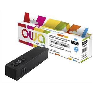 Cartouche jet d'encre compatible OWA noire HP CN625AE - haute capacité - 970XL_0