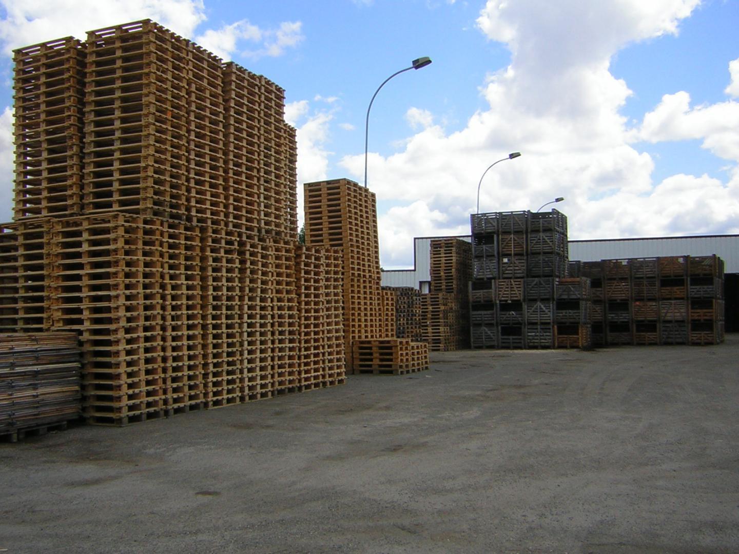 Palette en bois sur mesure