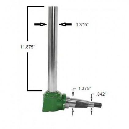 Pivot de roue pour tracteurs John Deere - Référence : PTA-A48059_0