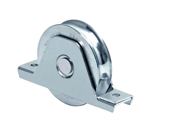 Roue 1 roulement à support intérieur gorge 80 ronde 16mm - comunello - 337-80 - 614238_0