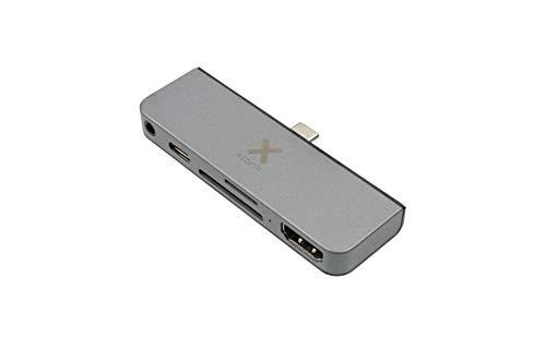 Hub informatique XTORM XC205 - USB 3.2 Gen 1 Type-C - 5 ports, HDMI, lecteur de cartes MicroSD_0