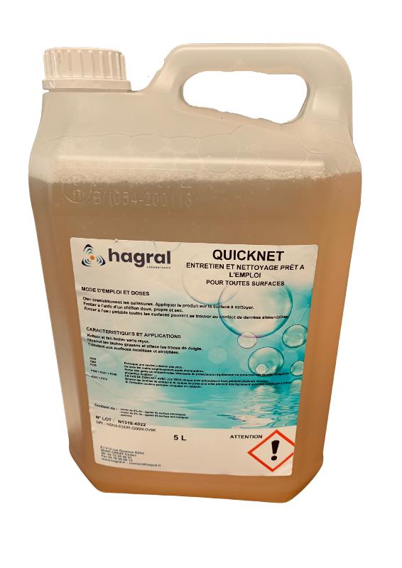 Bidon de 5 litres dégraissant Quicknet pour entretien courant - DGR-HG01/BN_0