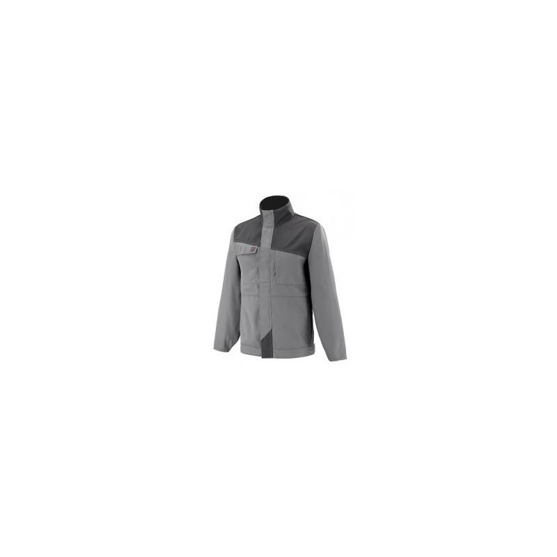 Blouson grenat - Réf 3colup - Col montant, poignets et ceinture réglables, poches multiples_0
