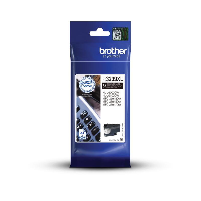 Brother LC-3239XLBK cartouche d'encre 1 pièce(s) Original Rendement élevé (XL) Noir_0