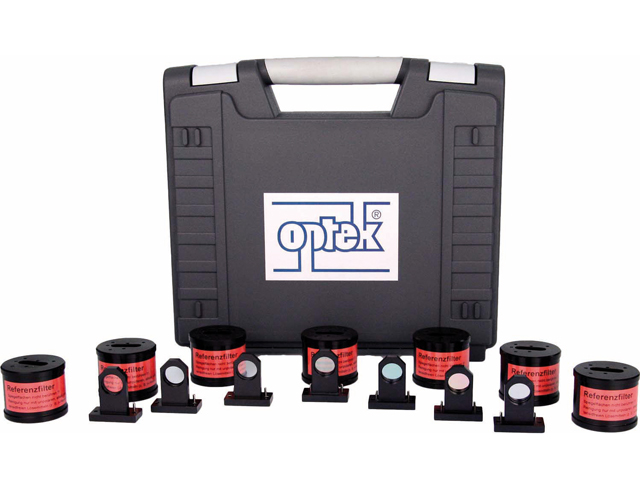 Calibration du système des photomètres Optek - Accessoires de calibrage avec filtres UV, VIS/NIR et traçabilité NIST_0