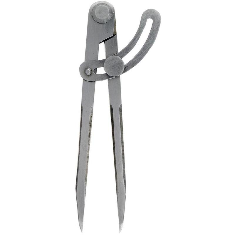 Compas à charnière en acier - Pointe 1/4 de cercle - 250 mm - Référence 116250_0