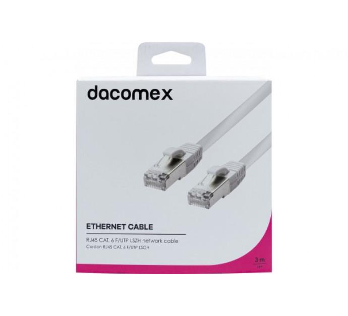 Dacomex cordon RJ45 Cat. 6 F/UTP LS0H snagless blanc - 3 m - 199054_0