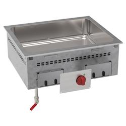 EURAST - Drop-in / bain marie électrique gn 2/1 - 700x600x250 mm - 2600 W 230/1V - 12630631 - inox 12630631_0