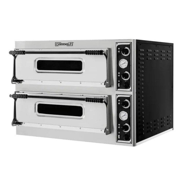 Four inox 2 chambres 4 pizzas (Ø)320 mm, 9400 W, 400 V - TRI_0