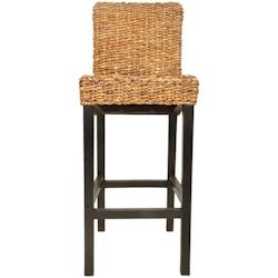 HELLOSHOP26 tabourets de bar design chaise siège plastique noir 1202059 x2 - 3002329123979_0