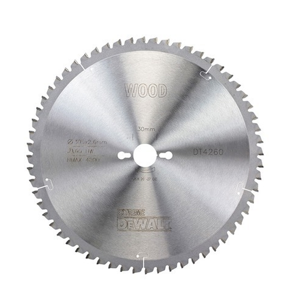 LAME SCIE CIRCULAIRE Ø 305 MM CARBURE 60 DENTS POUR BOIS DEWALT