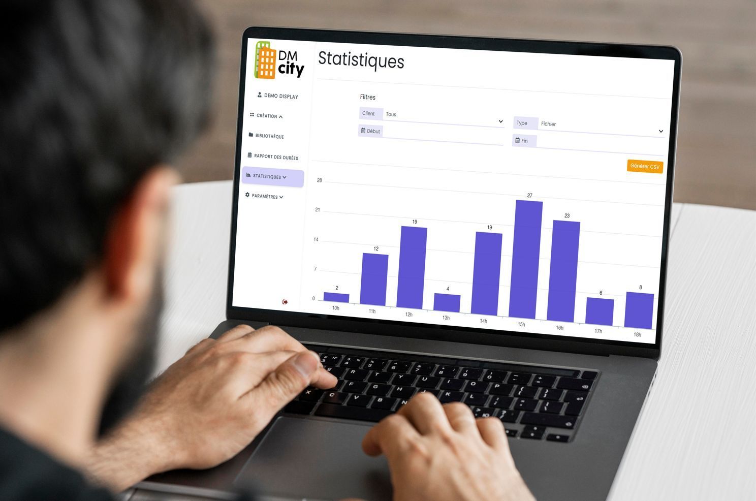 Logiciel pour l'affichage légal des mairies DMCity_1