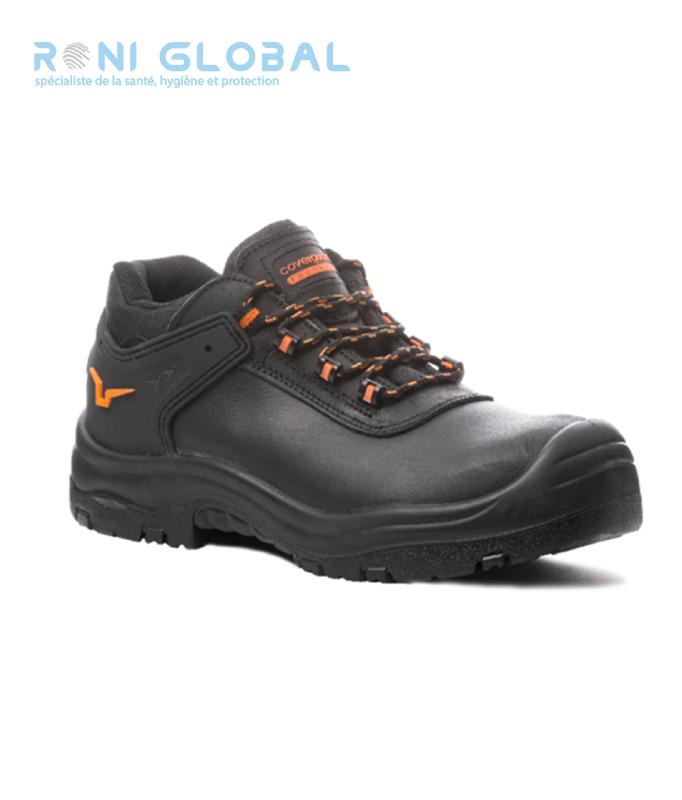Chaussure basse de sécurité antidérapante S3 SRC - OPAL COVERGUARD en cuir pleine fleur avec semelle composite_0