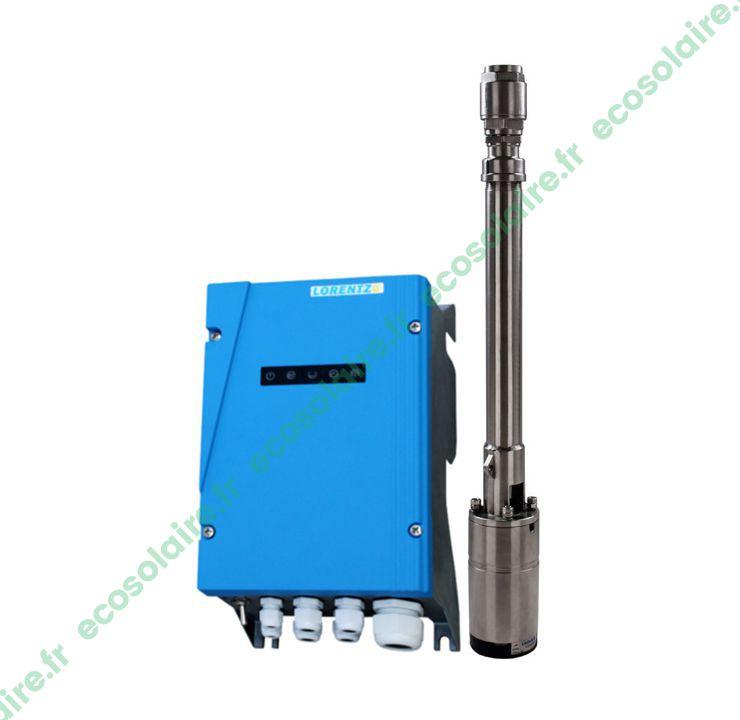 Pompe immergée solaire LORENTZ PS2-600 HR-04-X - contrôleur avec Data Module - pour puits 4