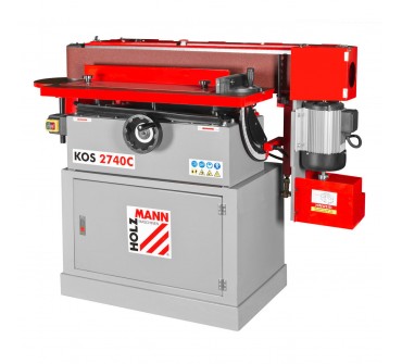 Ponceuse de chants à bande oscillante - HOLZMANN KOS 2740 C - 2 200 W / 3 000 W - Bande 2 740 x 150 mm_0