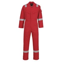 Portwest - Combinaison de travail multirisques anti feu ABERDEEN Rouge Taille 58 - 58 rouge 5036108261116_0