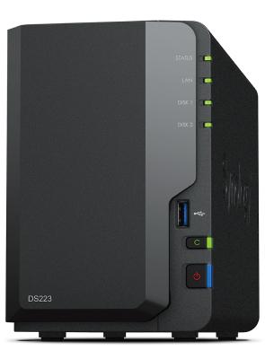 Synology DiskStation DS223 serveur de stockage NAS Bureau Realtek RTD1619B 2 Go DDR4_0