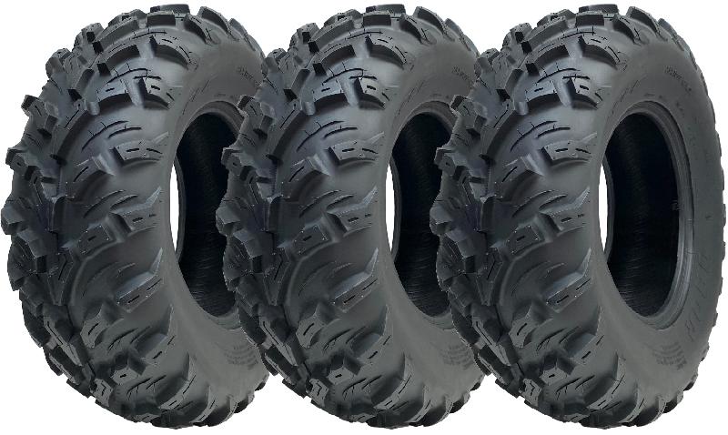 25x10.00-12 (255/65-12) 4ply ATV Tyres P3080 OBOR Pinacle Road Legal (Set of 3)_0