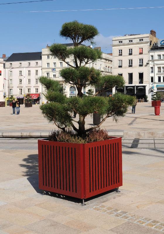 Bac à palmier Silaos - tout acier avec finitions personnalisables et options pratiques_0