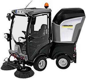 Balayeuse de voirie Karcher - équipement professionnel pour nettoyage urbain_0