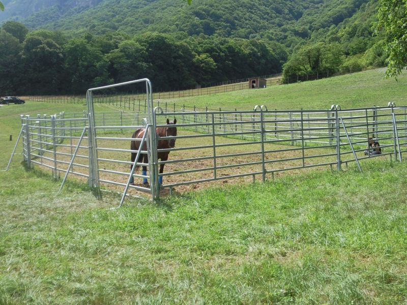 Barrière en acier carbone étiré galvanisé à chaud - gec 300/180 3m x 1,8m_0