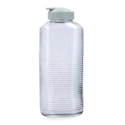 Bouteille en verre transparent Quid Velvet avec bouchon 1,8 L - transparent verre 5427561_0