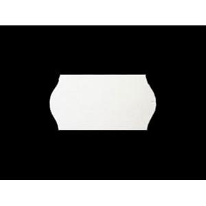 Boîte de 42 rouleaux - 63 000 étiquettes adhésives blanches 22x12mm - permanent pour pinces OPEN P6, JOLLY JP6 et METO_0