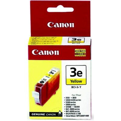 Cartouche Canon BCI-3eY jaune pour imprimantes jet d'encre_0