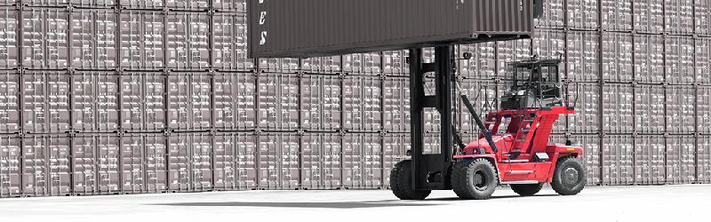 Chariots porte-conteneurs à mât - cabine Spirit Delta - Kalmar - ergonomie et visibilité optimales_0