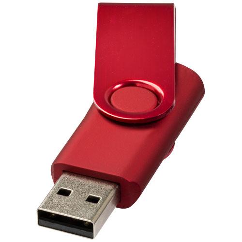 Clé USB 4 Go Rotate-metallic - plastique et aluminium - 12350802_0