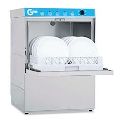 Cleiton® - Lave-vaisselle professionnelle 40x40 / avec pompes a produit de rinçage et détergent, lavage ultra rapide 2 minute - 8436604193039_0
