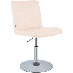 CLP Chaise de salle à manger Ricky similicuir Crème - beige polyester 152601904_0