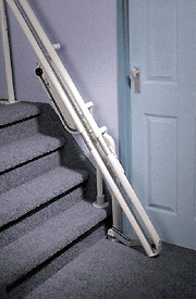 Fauteuil monte-escalier Otolift - Rail double tube - Sur mesure intérieur_0