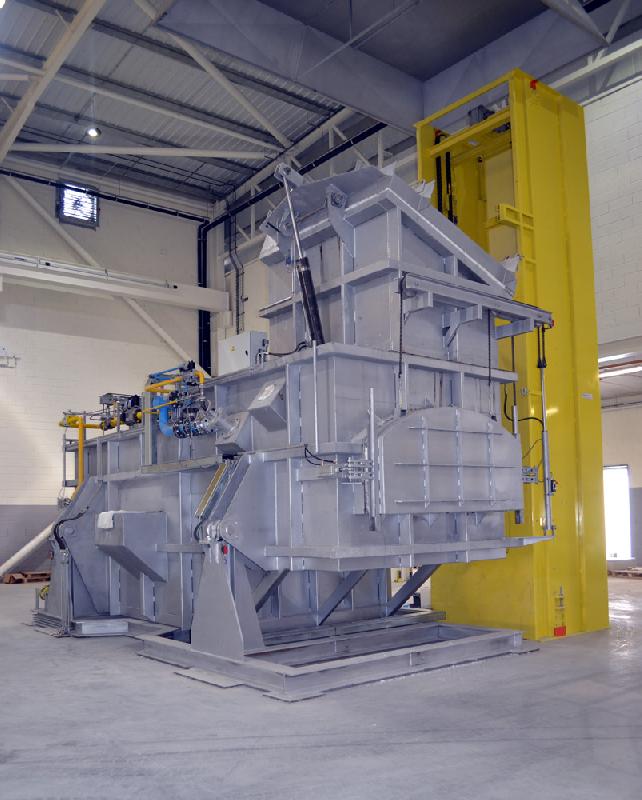 Four à gaz pour aluminium - Fusion 2500 kg/h - Maintien 8000 kg_0