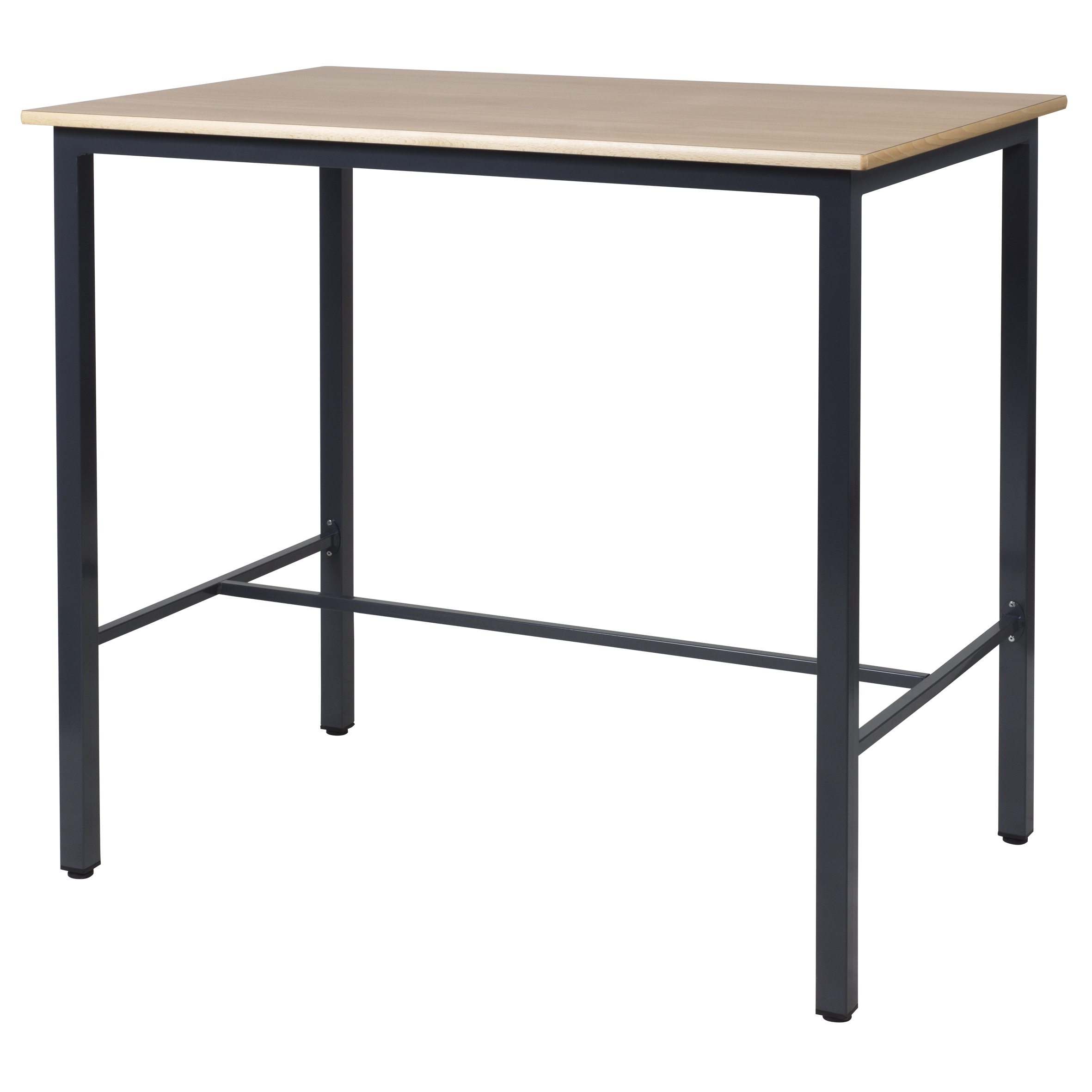Mange-debout - Hauteur 110 cm - Structure en acier - Gamme mobilier cafétéria Moga_0