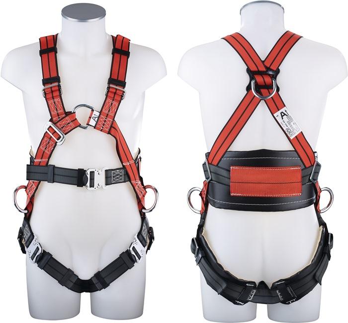 Harnais MAS 400 Quick Exclusiv Plus - EN361 EN358 - 4 points, dos rembourré 170 mm, taille 1 (48-56)_0