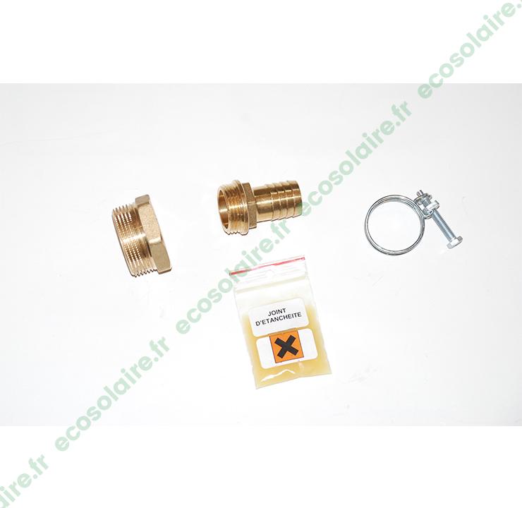 KITS DE RACCORDS POUR POMPE LORENTZ HR ET GRUNDFOS SQFLEX SUR UN TUYAU DE DIAMÈTRE 25 MM_0