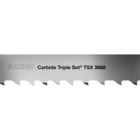 Lame de scie à ruban polyvalente en carbure Bahco, efficace sur les matériaux difficiles et abrasifs - 3868 Carbide Triple Set® TSX - Sur mesure_0