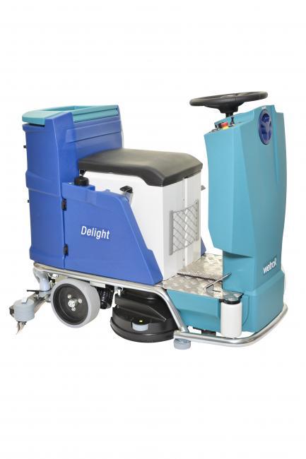 Autolaveuse autoportée - Drivematic Delight - compacte, ergonomique et silencieuse_0