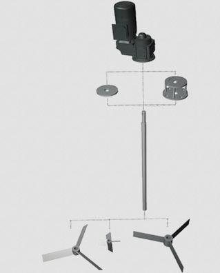 Mélangeur dynamique Verdermix - agitateur industriel pour liquides de toutes viscosités et applications variées_0