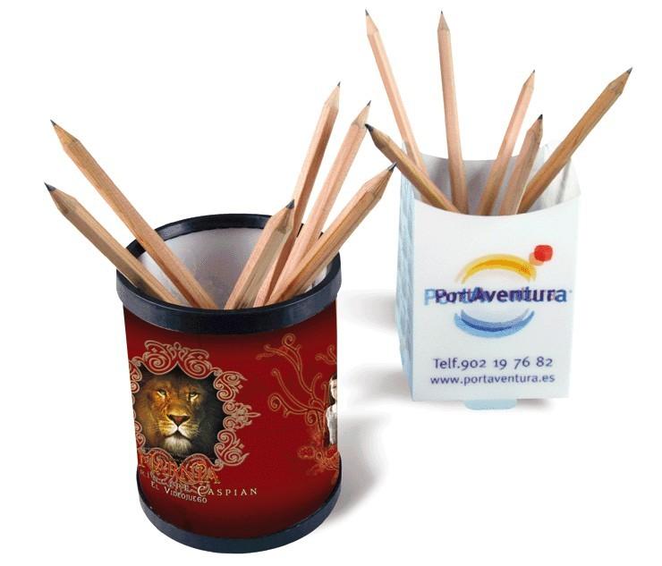 Pot à stylos 3D - entièrement personnalisable avec visuels 3D_0