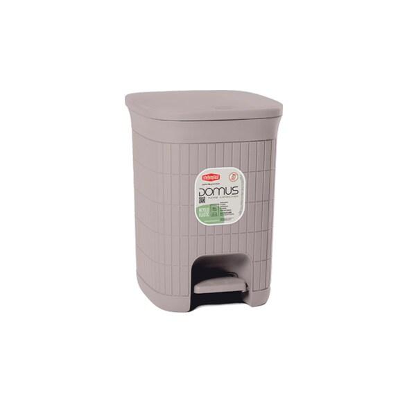 Poubelle à pédale Stefanplast Domus, 20 L, grège - multicolore 8003507903012_0