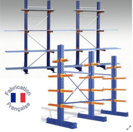 Rayonnage cantilever - racks de stockage pour produits longs_0