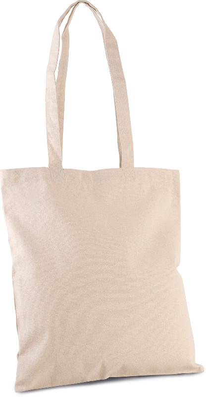 Sac shopping classique coton bio - longues poignées - Kimood - Réf: KI0262_0