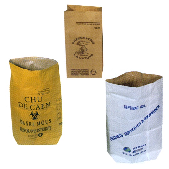Sacs papier kraft Distrimipex - 6 à 160 litres, pour hôpitaux, collectivités et industries_0