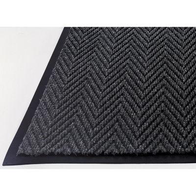 Tapis grattant absorbant chevron anthracite 120 x 180 cm_0