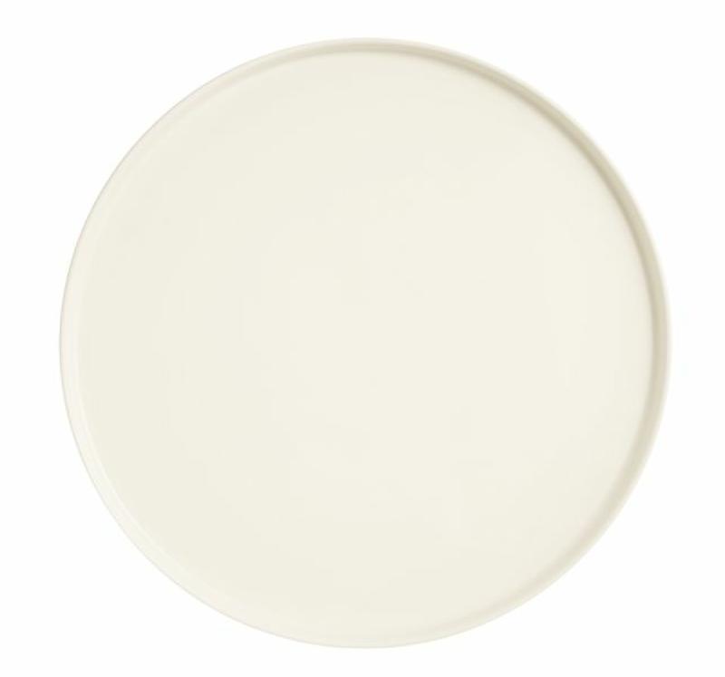 PLAT ROND IVOIRE PORCELAINE Ø 31 CM MEKKANO ARCOROC