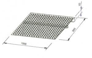 24900 - Rampe d'accès pour conteneur - Diffusion YFA - Antidérapante - 1000 kg - Acier - 27 kg_0