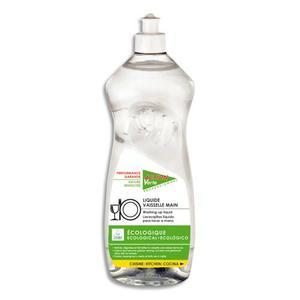 Action verte - Flacon de liquide vaisselle mains 1L - Formule concentrée - Environ 100 lavages - Spécial peaux sensibles - EU Ecolabel_0