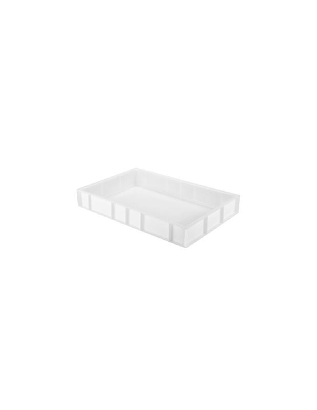 Bac à pâtons - 60x40 cm - POLYÉTHYLÈNE BLANC - Référence BAP900 - Fabriqué en Italie_0